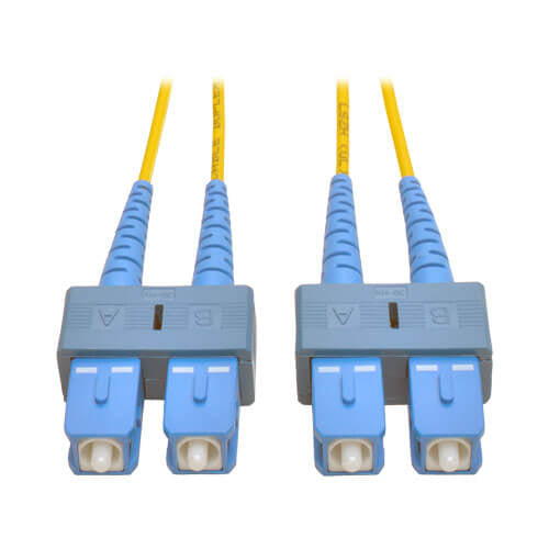 Eaton N356-10M InfiniBand/fibre optic cable 393.7" (10 m) 2x SC OFNR Blue, Yellow