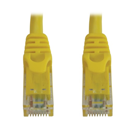 Tripp Lite N261-025-YW networking cable Yellow 299.2" (7.6 m) Cat6a U/UTP (UTP) Round