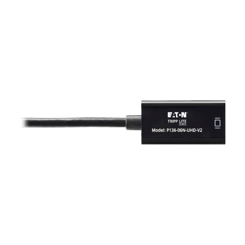 Tripp Lite P136-06N-UHD-V2 video cable adapter 5.91" (0.15 m) DisplayPort HDMI Black