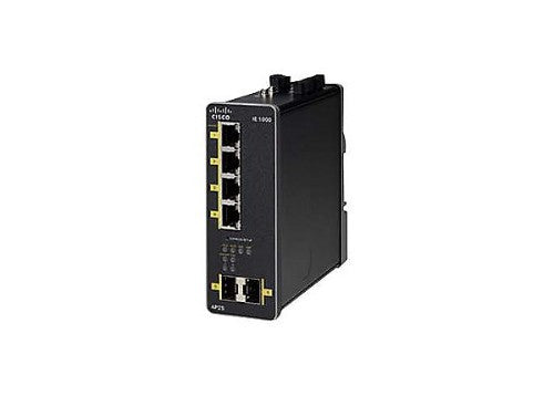 Cisco IE 1000-4P2S-LM Managed Gigabit Ethernet (10/100/1000) Power over Ethernet (PoE) Black