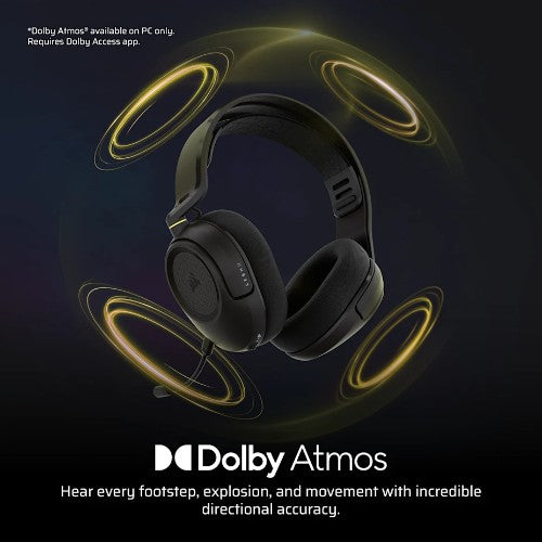 Corsair HS35 v3 Headset Wireless Head-band Gaming Bluetooth Black