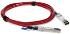 AddOn Networks SFP-H10GB-CU3-5M-RD-AO InfiniBand/fibre optic cable 137.8" (3.5 m) SFP+ DAC Red, Stainless steel