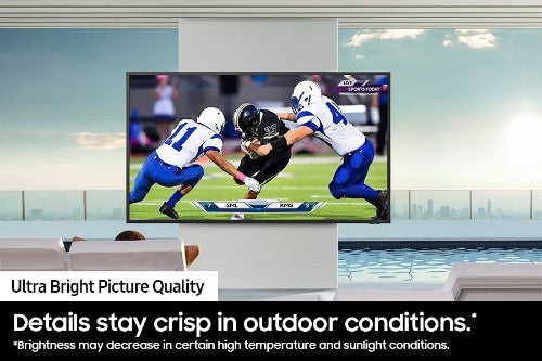 Samsung Qn85Lst9Cafxza The Terrace Lst9C 84.5" Smart Led-Lcd Tv 4K Uhdtv Titan Black