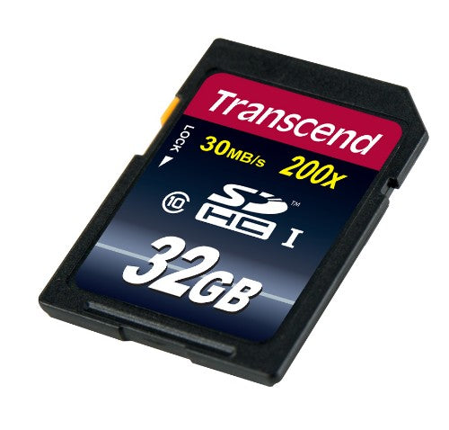Transcend TS32GSDHC10 memory card 32 GB SDHC NAND Class 10