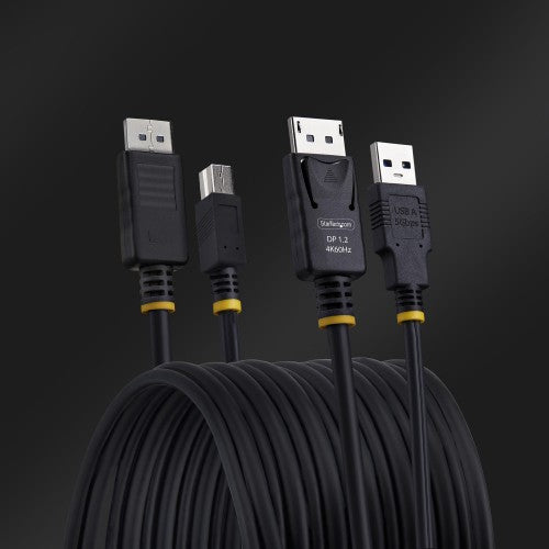 StarTech.com DU12210-KVM-CABLE KVM cable Black 122" (3.1 m)
