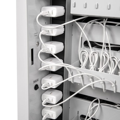 Rocstor VT0019-S1 portable device management cart/cabinet Portable device management cabinet Silver