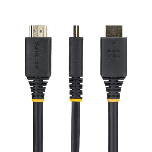 StarTech.com HDMI2PNLFM-2M HDMI cable 78.7" (2 m) HDMI Type A (Standard) Black