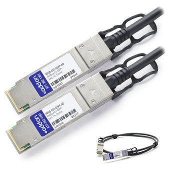 AddOn Networks 40GB-C03-QSFP-AO InfiniBand/fibre optic cable 118.1" (3 m) QSFP+ Black