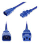 AddOn Networks ADD-C142C13C14G2FBE power cable Blue 23.6" (0.6 m) IEC C14 IEC C13