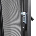 Rocstor Y10E066-B1 rack cabinet 24U Freestanding rack Black