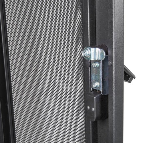 Rocstor Y10E066-B1 rack cabinet 24U Freestanding rack Black