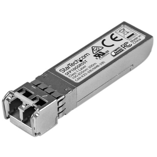 StarTech.com SFP10GSRSST network transceiver module Fiber optic 10000 Mbit/s SFP+ 850 nm