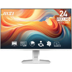MSI Pro MP243W E14 computer monitor 23.8" 1920 x 1080 pixels Full HD LCD White