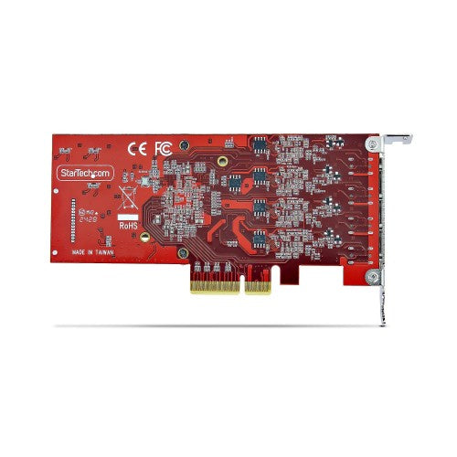 StarTech.com P10Q4C-USB-CARD-LP interface cards/adapter Internal USB 3.2 Gen 2 (3.1 Gen 2)