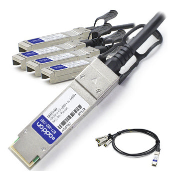 AddOn Networks 3m QSFP+ - 4xSFP+ InfiniBand/fibre optic cable 118.1" (3 m) QSFP+ 4xSFP+ Black