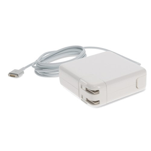 AddOn Networks Apple Computer 661-00682 Compatible 85W 20V at 4.25A White MagSafe 2 Laptop Power Adapter and Cable power adapter/inverter Indoor