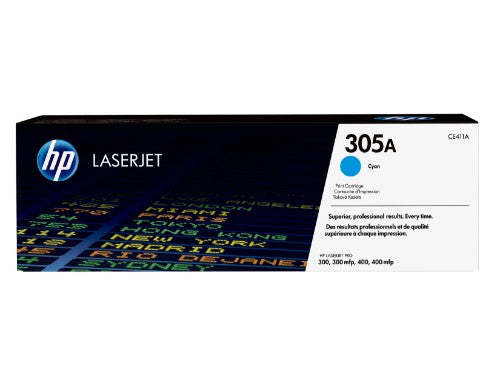 CE411A (305A) Toner cyan, 2.6K pages