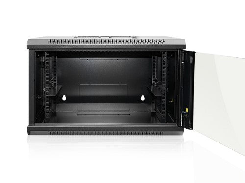 iStarUSA WMZ-655 rack cabinet 6U Wall mounted rack Black