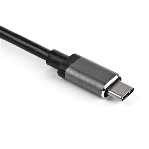 StarTech.com CDP2HDMDP USB graphics adapter 3840 x 2160 pixels Black, Gray