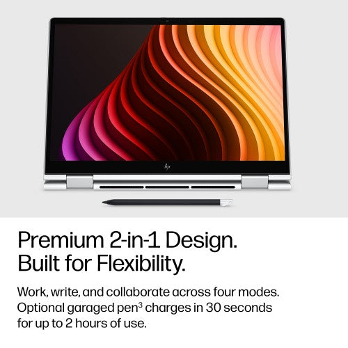 HP EliteBook 8 Flip G2i 13 inch Notebook Next Gen AI PC Wolf Pro Security Edition Copilot+ PC Intel Core Ultra 5 325 Laptop 13.3" Touchscreen WUXGA 32 GB LPDDR5x-SDRAM 512 GB SSD Wi-Fi 7 (802.11be) Windows 11 Pro Silver