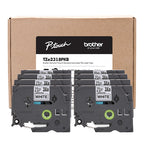 Brother TZE2318PKB label-making tape Black on white TZ/TZe