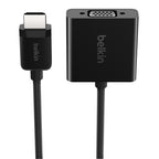 Belkin AV10170BT video cable adapter 98.4" (2.5 m) VGA (D-Sub) HDMI Type A (Standard) Black