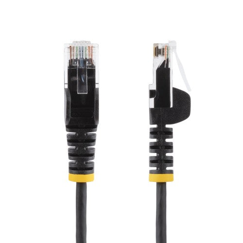 StarTech.com N6PAT6INBKS networking cable Black 7.87" (0.2 m) Cat6 U/UTP (UTP)