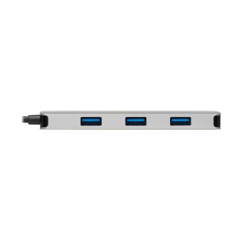 Tripp Lite USB-C Dock, Dual Display - 4K 60 Hz HDMI, USB 3.2 Gen 1, USB-A Hub, Memory Card, 100W PD Charging, Gray