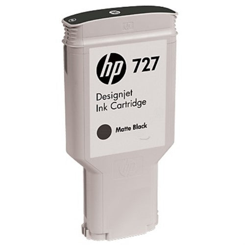 C1Q12A (727) Ink cartridge black matt, 300ml