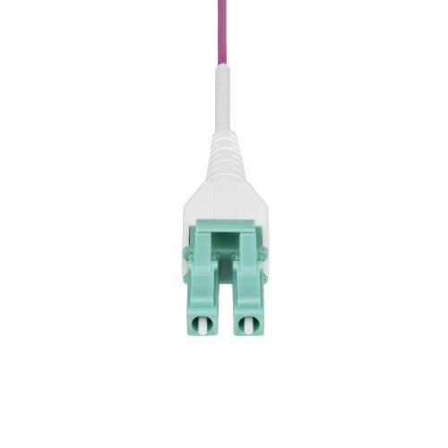 StarTech.com OM4RLCLC3M InfiniBand/fibre optic cable 118.1" (3 m) LC OFNR Violet