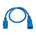 Tripp Lite P004-002-ABL power cable Blue 23.6" (0.6 m) C13 coupler C14 coupler
