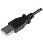 StarTech.com USBAUB50CMLA USB cable USB 2.0 19.7" (0.5 m) USB A Micro-USB B Black