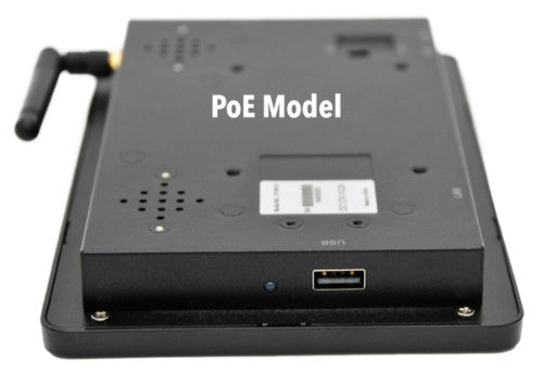 Mimo Monitors MCT-70HPQ-POE signage display 7" LCD Wi-Fi 250 cd/m² Full HD Black Touchscreen Built-in processor Android 8.1