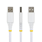 StarTech.com USB2AC3FBRWH USB cable USB 2.0 35.8" (0.91 m) USB A USB C 0.48 Gbit/s 15 W White