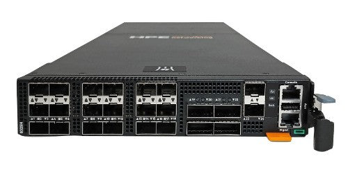 HPE Storage DCN 18p SFP28 25GbE 4p QSFP28 100GbE Power to Connector Half Width Sw H-series SN8325H