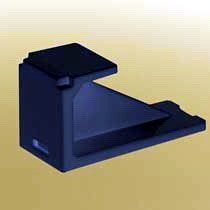 Panduit Blank modul for 1port MiniJack Black Nylon