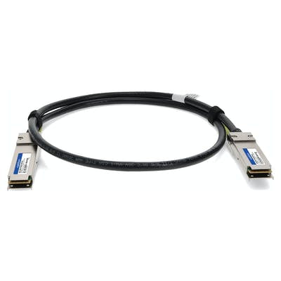 AddOn Networks Q56-200G-PDAC0-5M-AO InfiniBand/fibre optic cable 19.7" (0.5 m) QSFP56 Black, Silver
