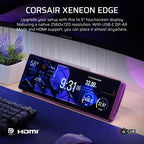 Corsair XENEON EDGE computer monitor 14.5" 2560 x 720 pixels LCD Touchscreen Purple