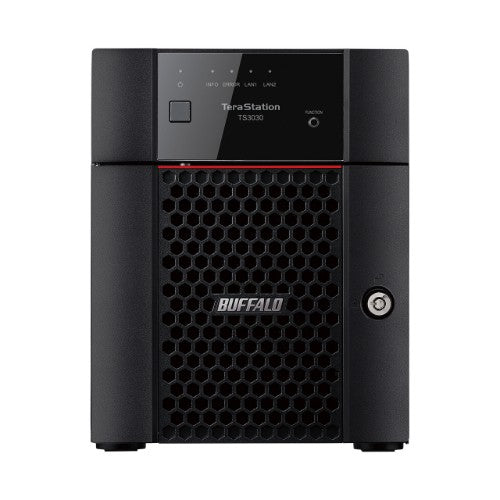 Buffalo TeraStation TS3430DN0804 NAS Desktop Alpine AL524 2 GB DDR4 4 TB HDD Black