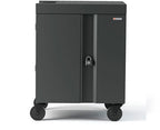 Bretford Cube Portable device management cart Charcoal