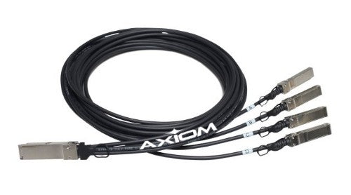 Axiom X2125A-3M-N-AX InfiniBand/fibre optic cable 118.1" (3 m) QSFP+ Black