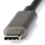 StarTech.com CDP2HDMM4MH video cable adapter 157.5" (4 m) HDMI Type A (Standard) USB Type-C Black, Silver