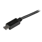 StarTech.com USBAUB3MBK USB cable USB 2.0 118.1" (3 m) USB A Micro-USB B 0.48 Gbit/s Black
