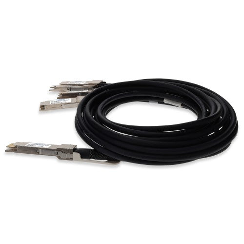 AddOn Networks DAC-Q56DD-4Q56-SFF-100G-2M-AO InfiniBand/fibre optic cable 78.7" (2 m) QSFP-DD QSFP56 Twinax Black