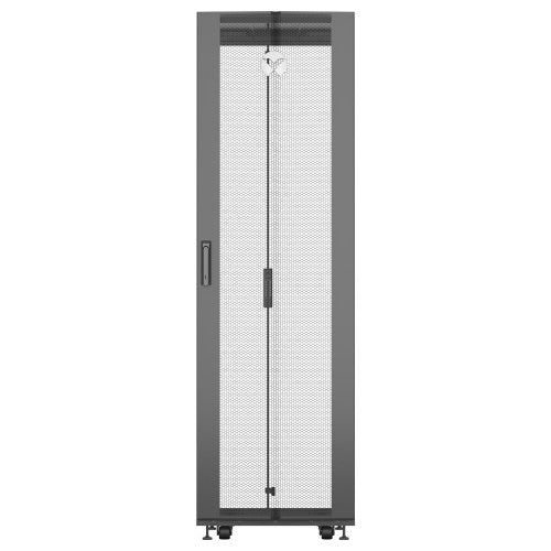Vertiv VR3107 rack cabinet 48U Freestanding rack Black, Transparent