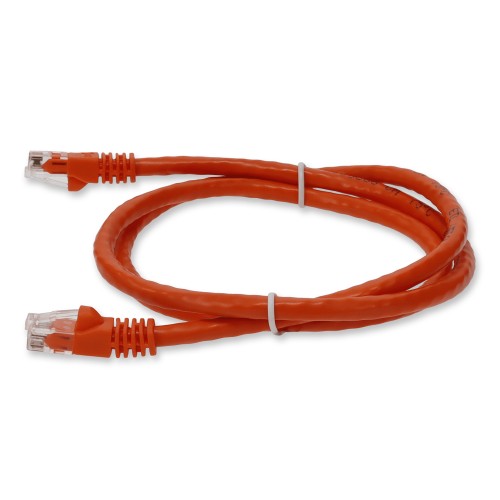 AddOn Networks ADD-1-5FCAT6-OE networking cable Orange 18.1" (0.46 m) Cat6 U/UTP (UTP)
