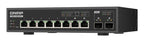 QNAP QSW-L3208-2C6T-US network switch Managed L2 10G Ethernet (100/1000/10000) Desktop Black