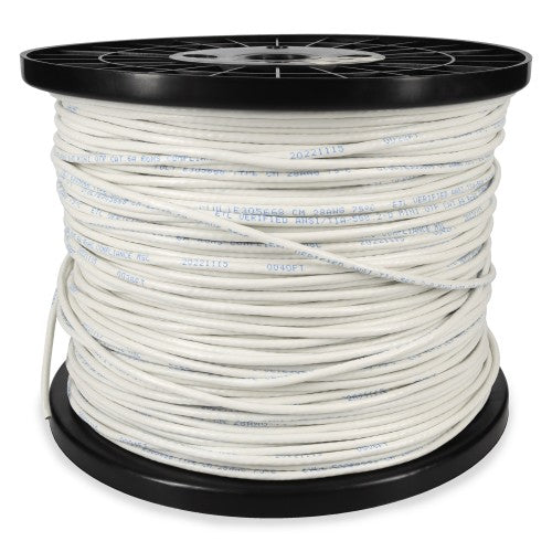 AddOn Networks ADD-CAT6SLBULK1K-WE networking cable White 12000" (304.8 m) Cat6 U/UTP (UTP)