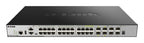 D-Link DGS-3630-28TC Managed L3 Gigabit Ethernet (10/100/1000) 1U Black