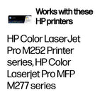 CF402A (201A) Toner yellow, 1.4K pages